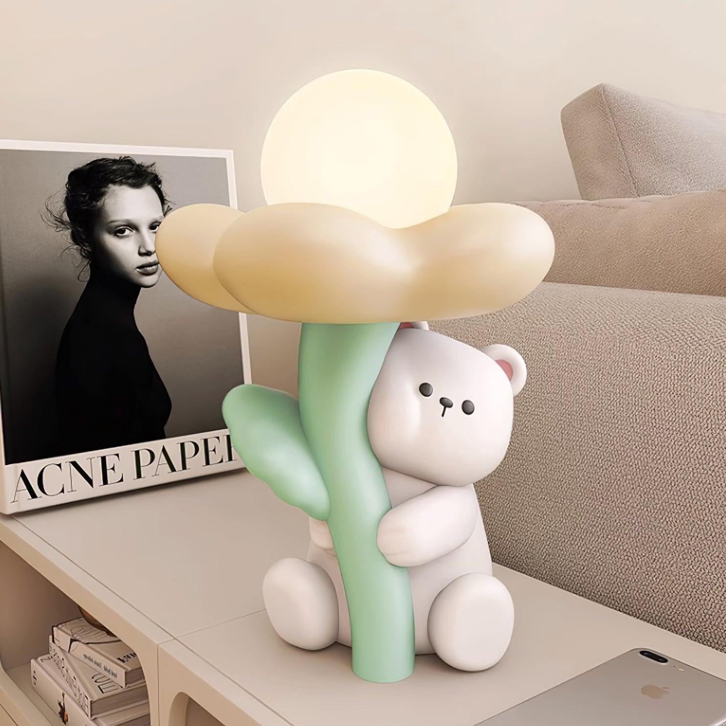 Cute Bear Resin Table Lamp K829