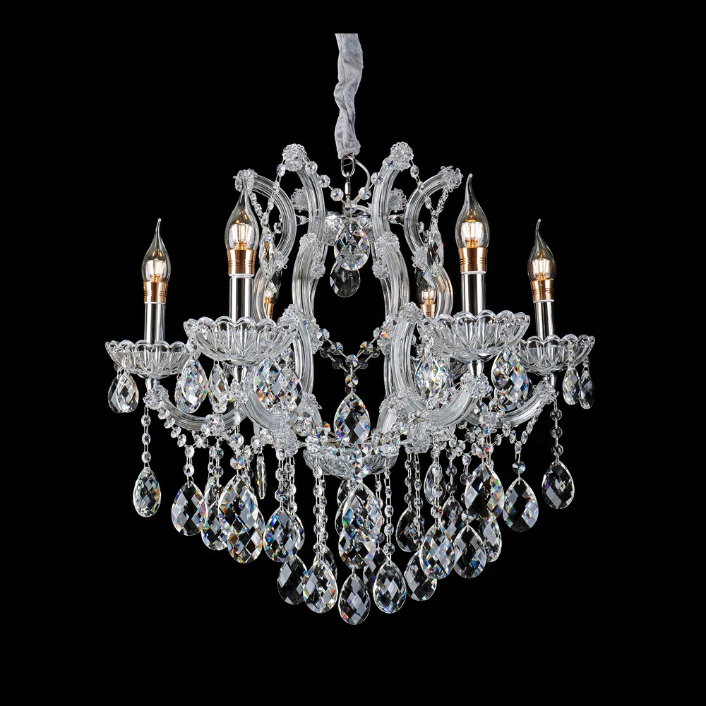 Kiki Crystal Candle Chandelier