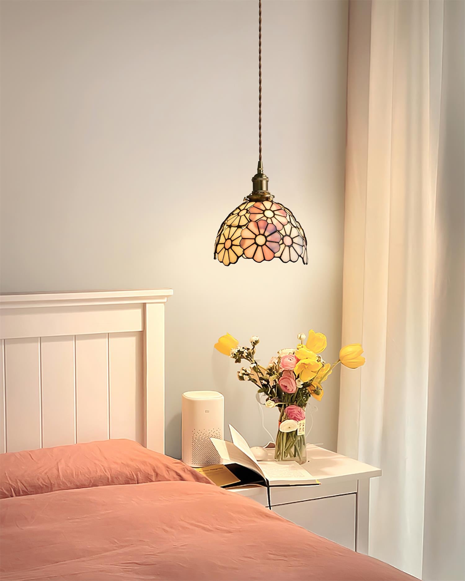 Suka Floral Plug In Pendant Lamp D132