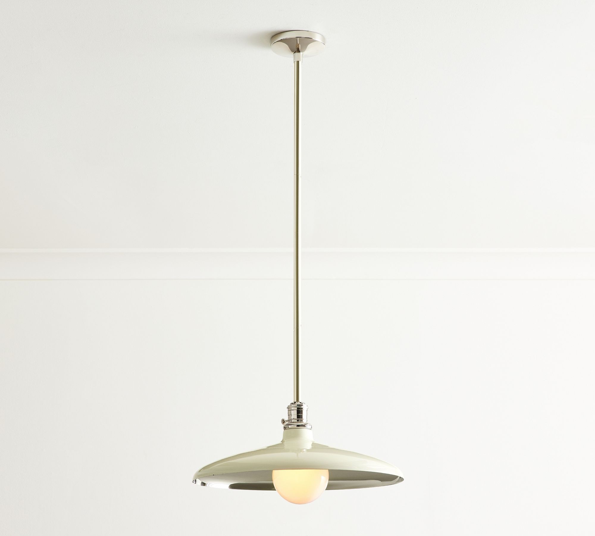 Forvara Metal Pole Pendant Light - Farmhouse Style Adjustable Island Lighting K1363