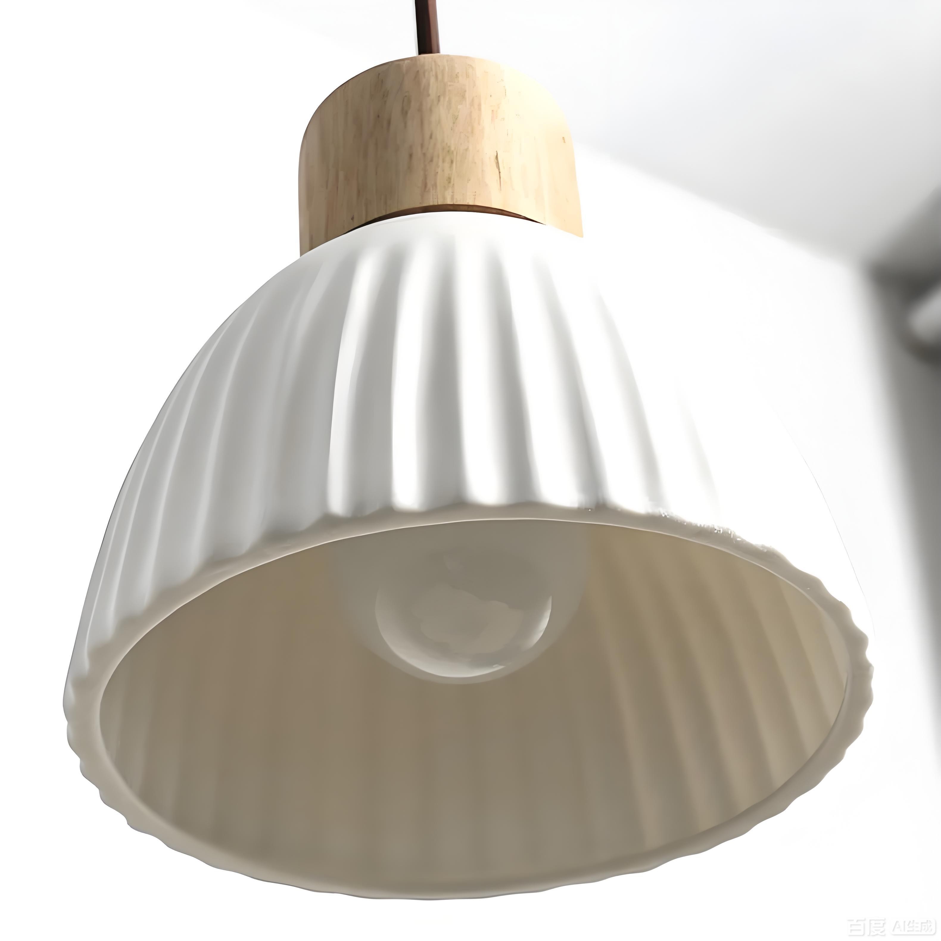 Cerawooda Modern Pendant Light - Clean Circle Silhouette for Living Area K2256