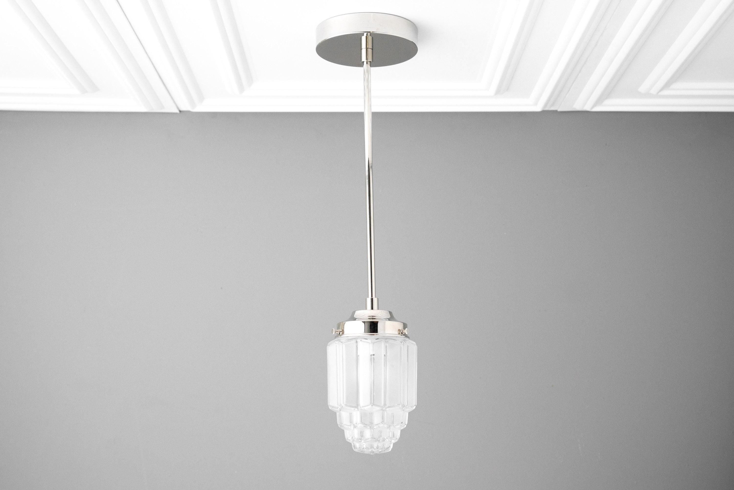 Tierlux Glass Pendant Light - Art Deco Globe Design K1525
