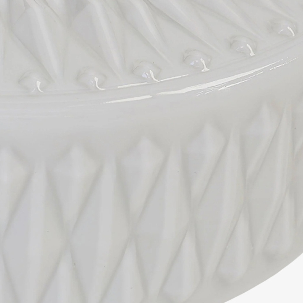 Mistaro Minimal Glass Ceiling Lamp - Flush Mount Design for Living Room and Bedroom K2281