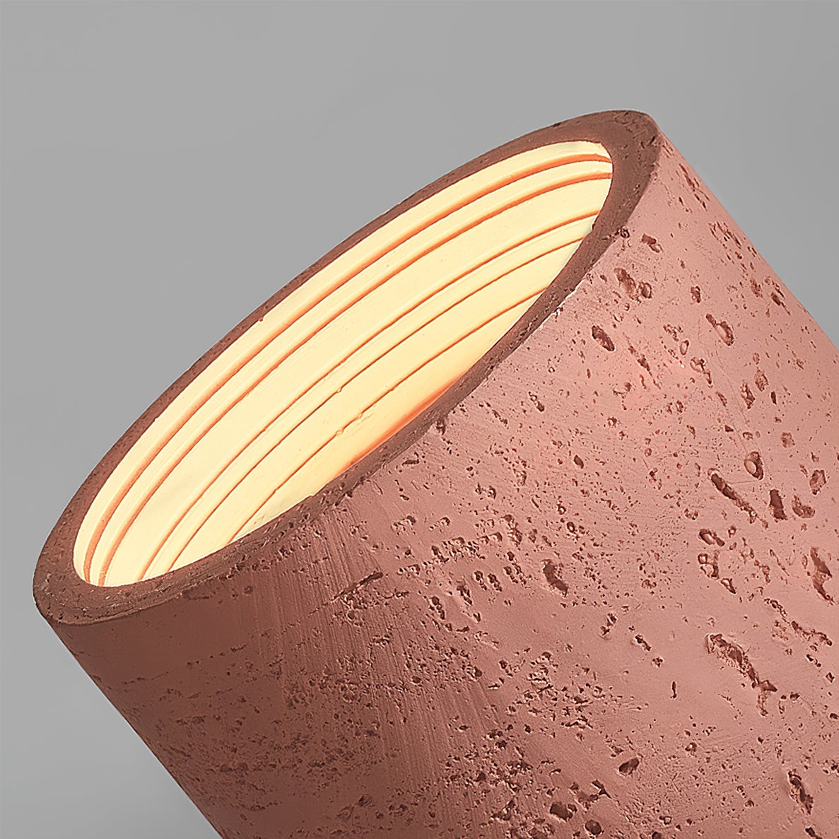 Modern Wabi-Sabi Cylindrical Ceiling Lamp K297