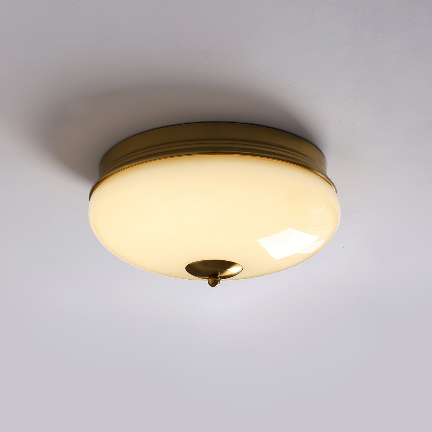 European Mid Century Cream Ceiling Light K468