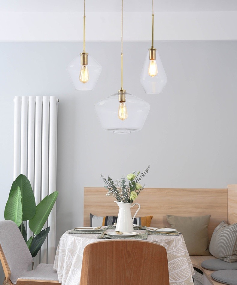 Modern Simple Glass Pendant