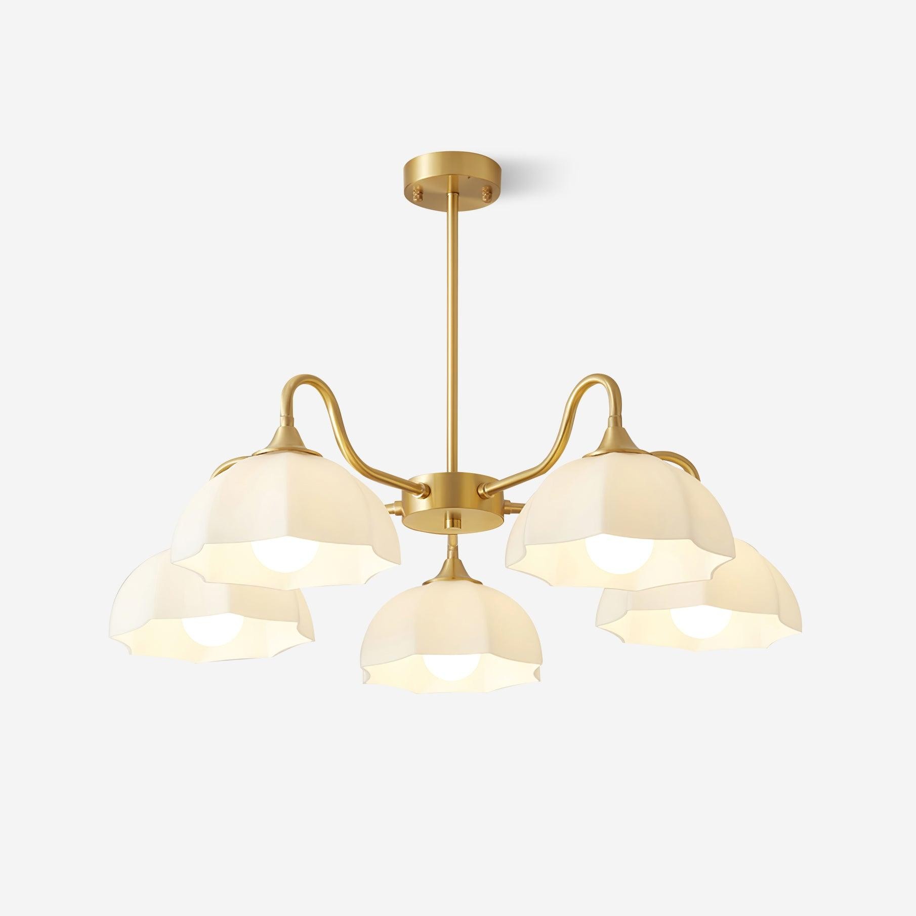 Nordic Garden Flower Glass Chandelier K758
