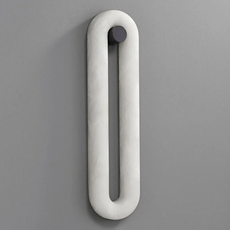 Alabaster Loop Wall Light D394