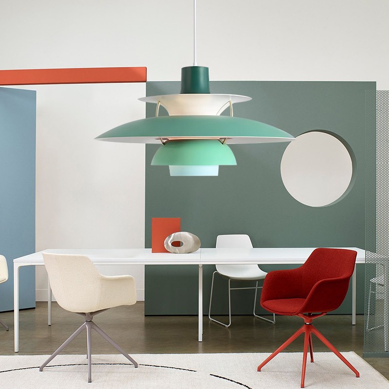 Scandinavian Multilayer Metal Pendant Light K84