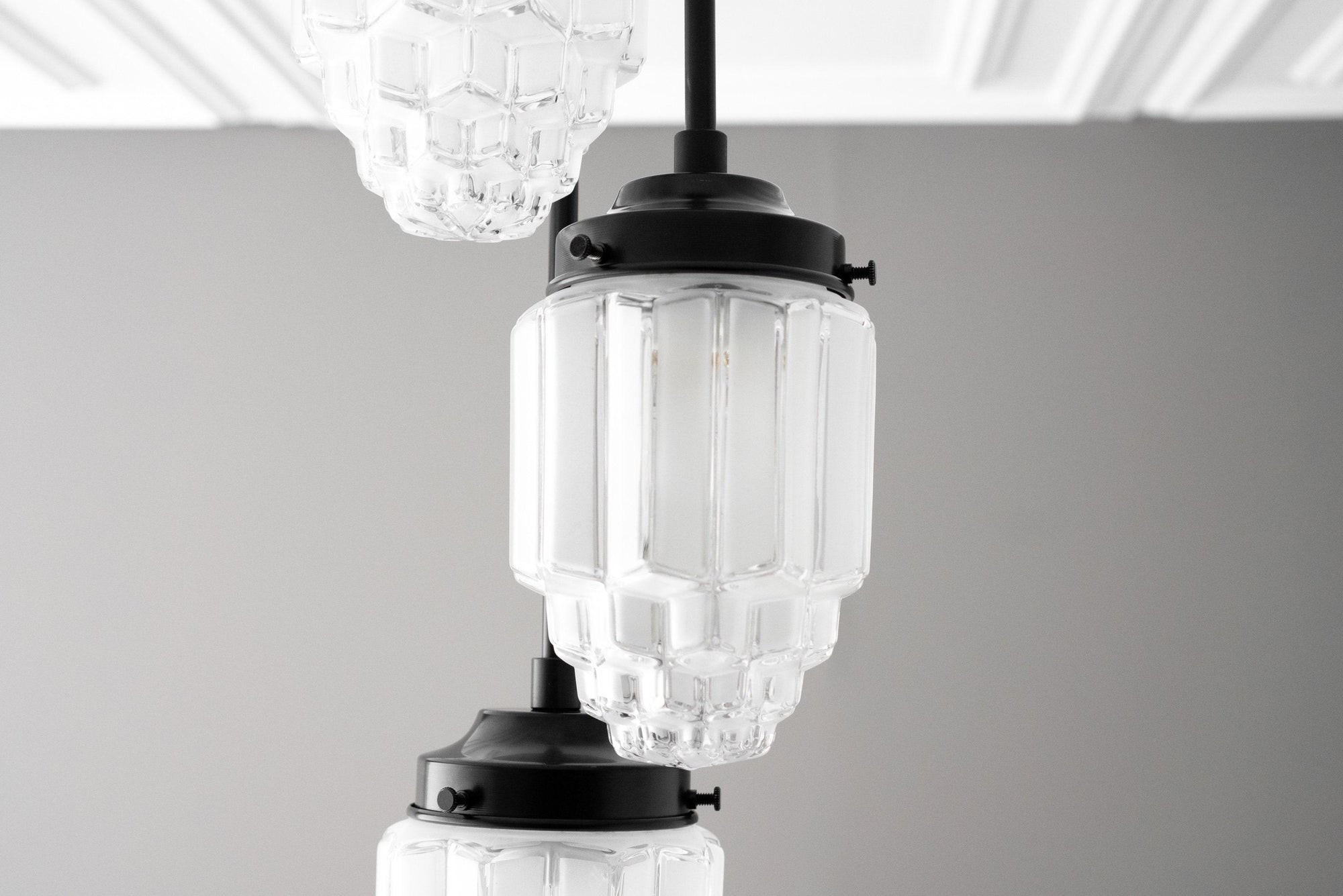 Tierlux Glass Pendant Light - Art Deco Globe Design K1525