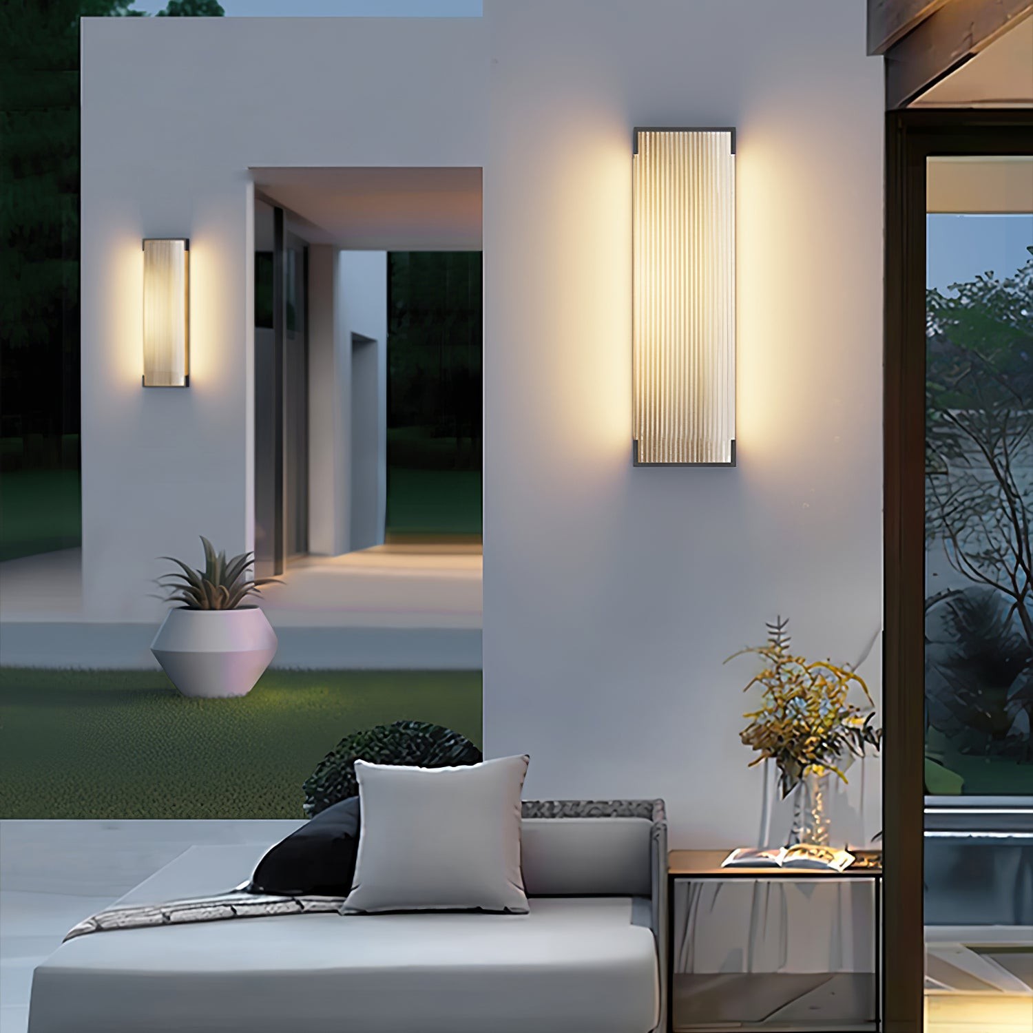 Rectangular Outdoor Wall Light K615