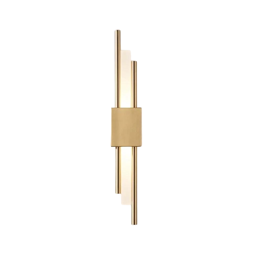 Refined Radiance Marble Accents Wall Light D787