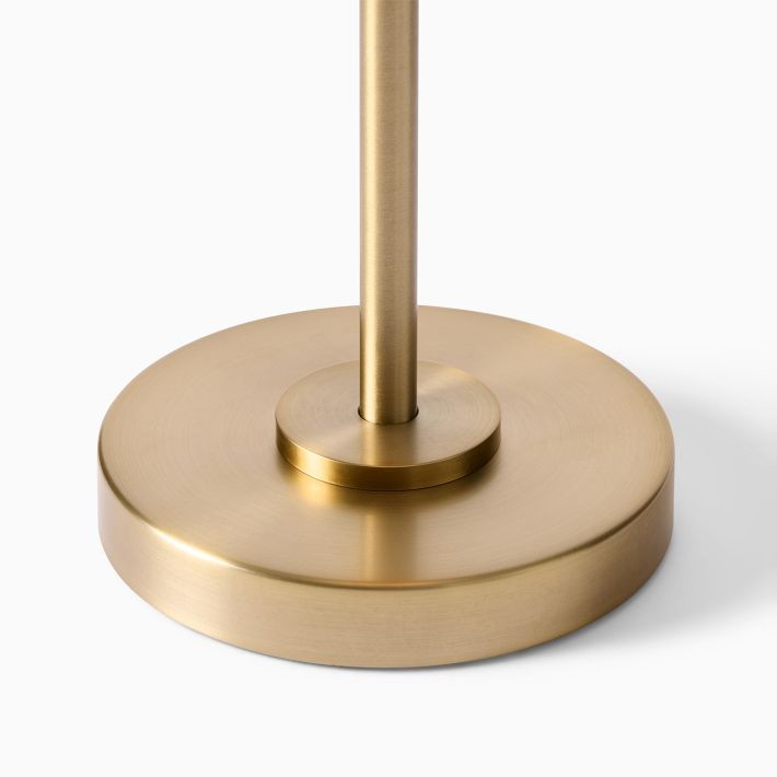 Diora Table & Floor Lamp - Linen Shade Modern Linear Style Sophisticated Accent K1168
