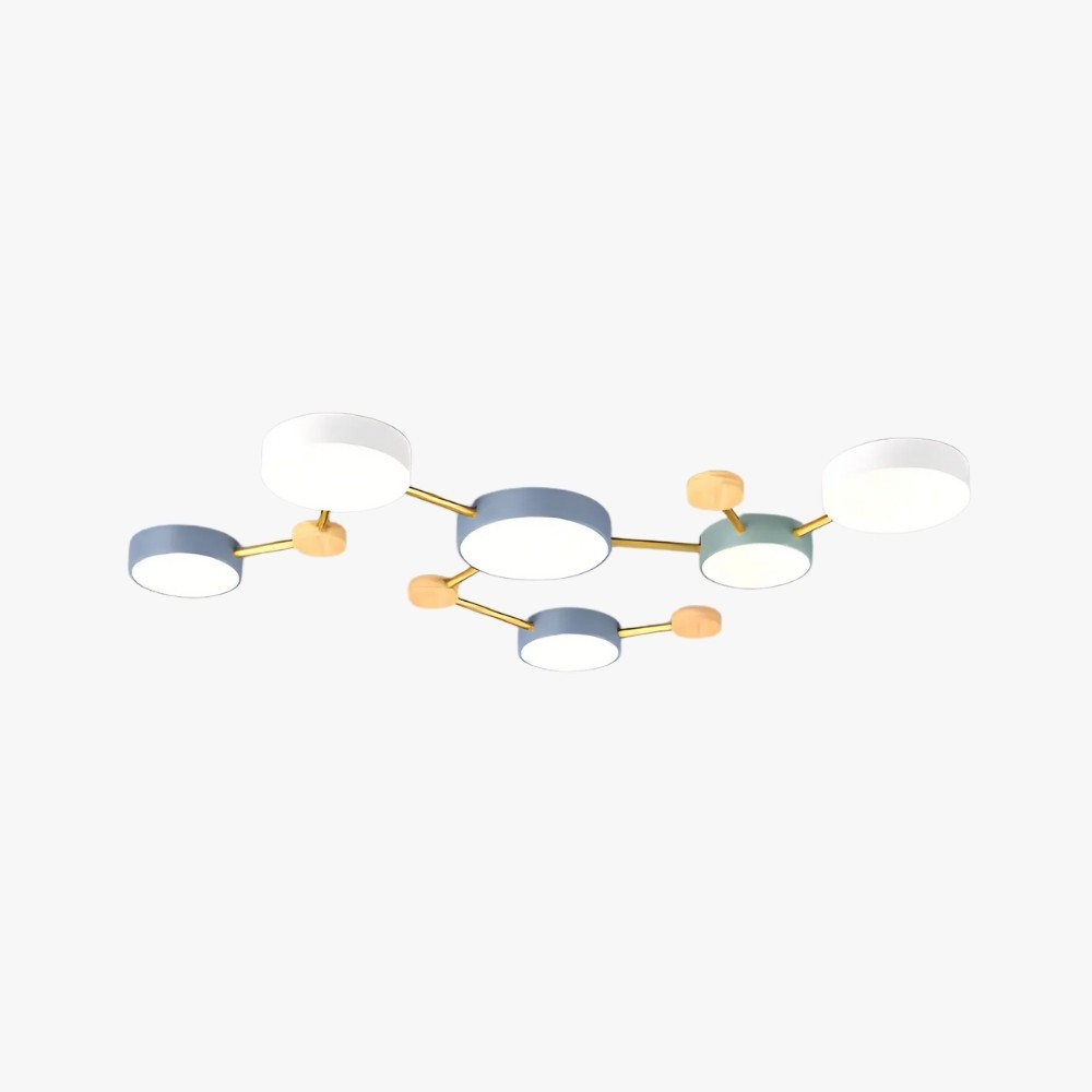 Modern Branch Circular Led Ceiling Lamp K933