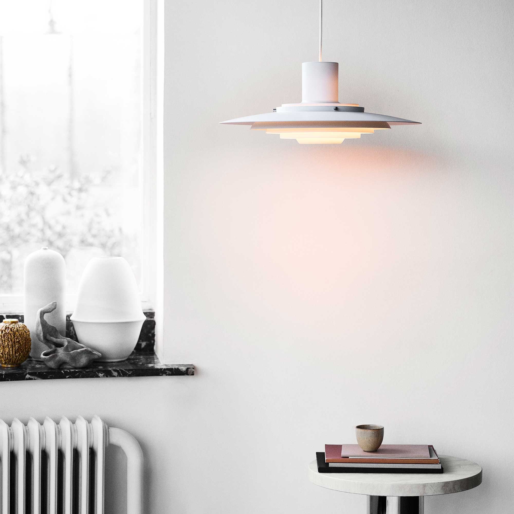 Minimalist Metal Layers Pendant Light