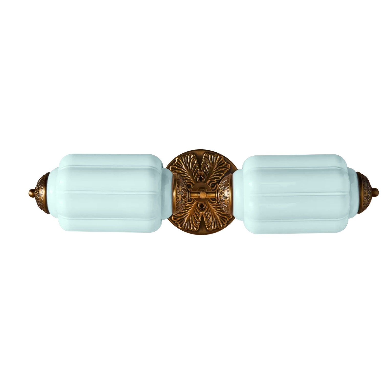 Eloise Pumkin Glass Vanity Sconce K864