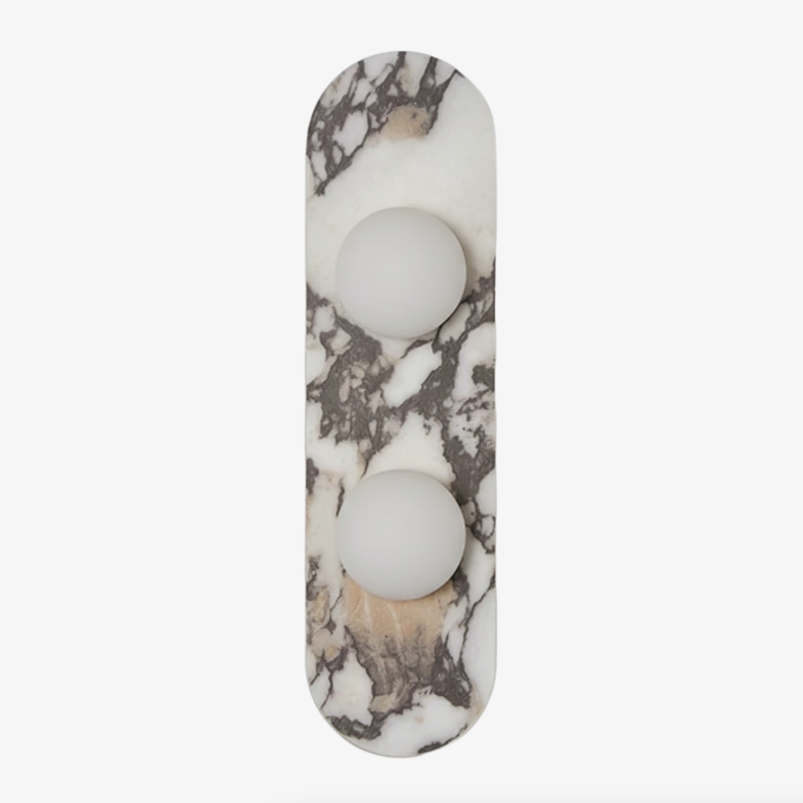 Vinbrea Modern Accent Wall Lamp - Marble Body Design for Living Room or Bedroom K2381