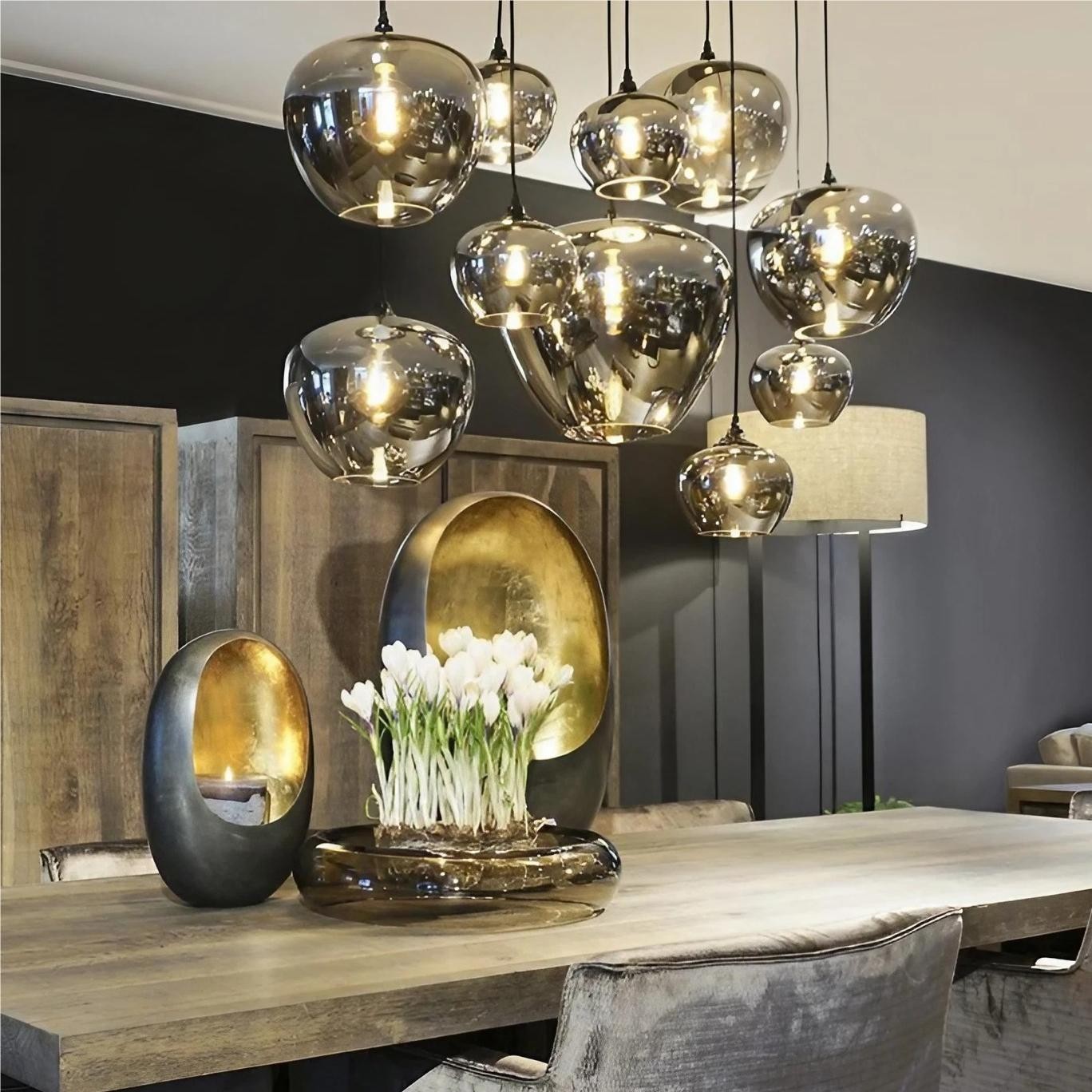 Classic Design Alton Glass Pendant Light