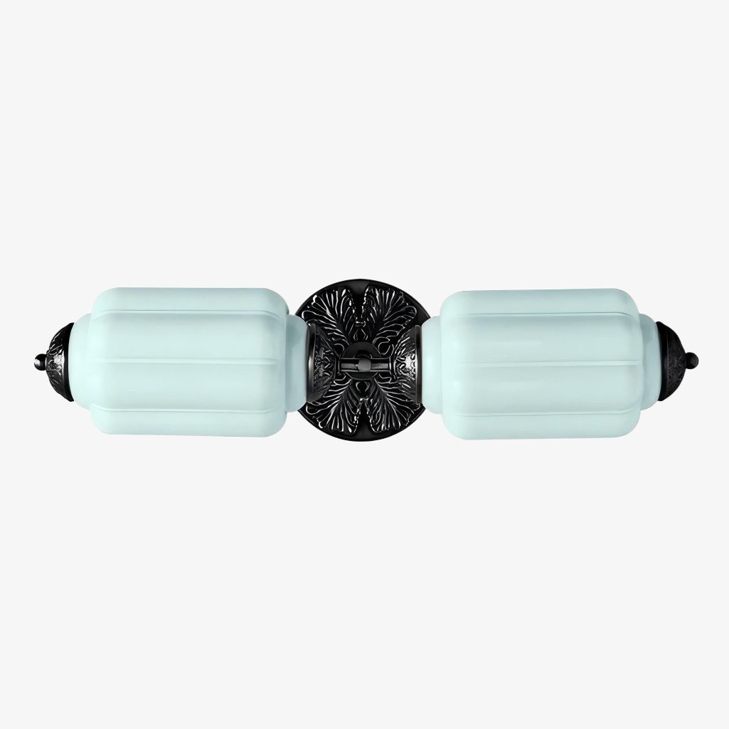 Eloise Elegant Vintage Glass Wall Sconce - Lighting for Bedroom Vanity K1150