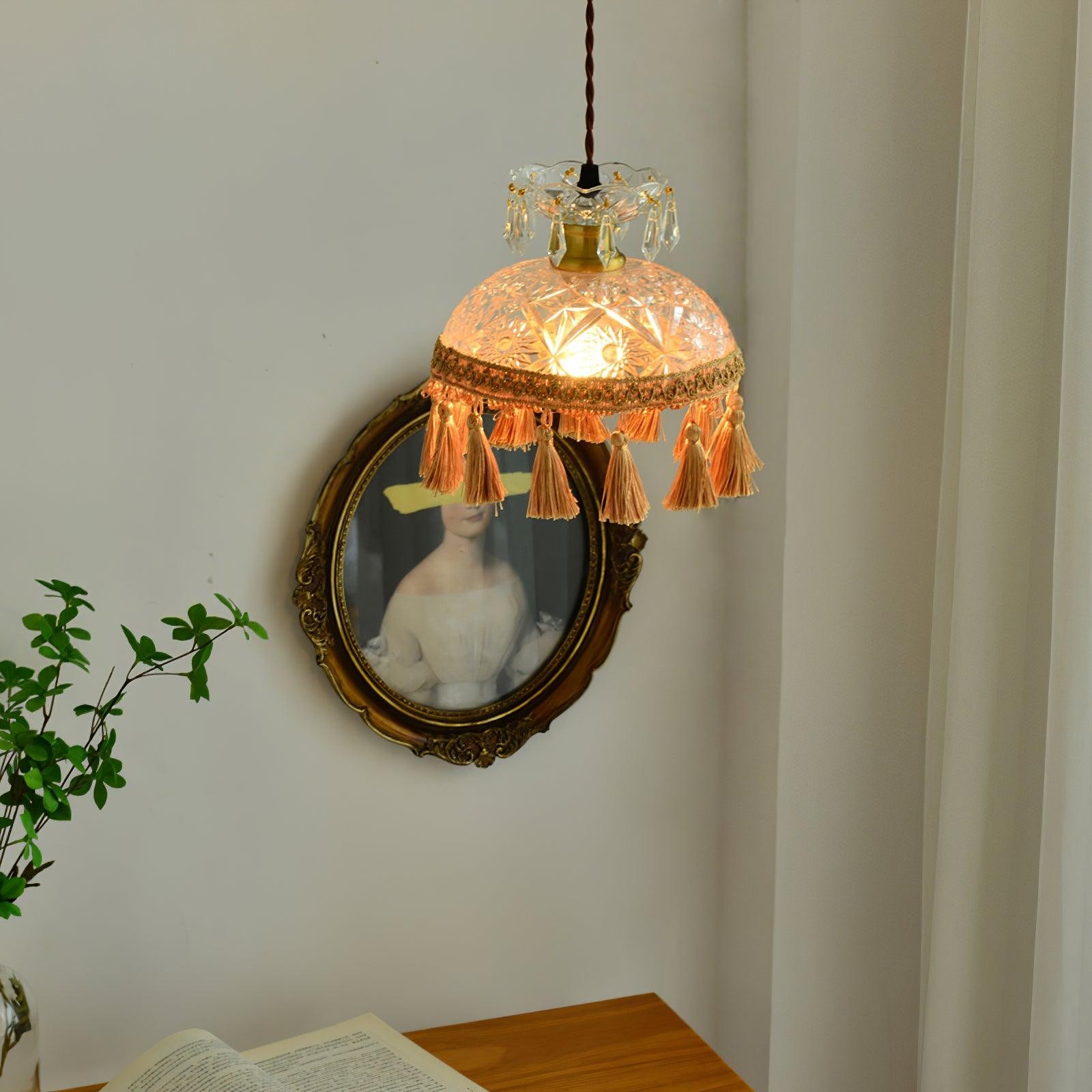 Bowl Tassel Pendant Light K271