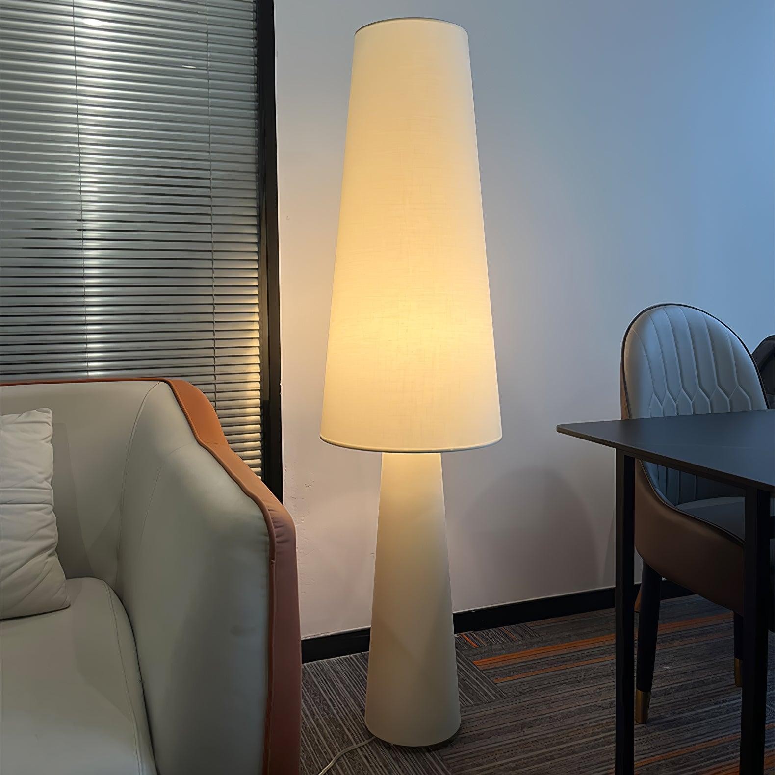 Column Fabric Floor Lamp Suitable For Living Room K328