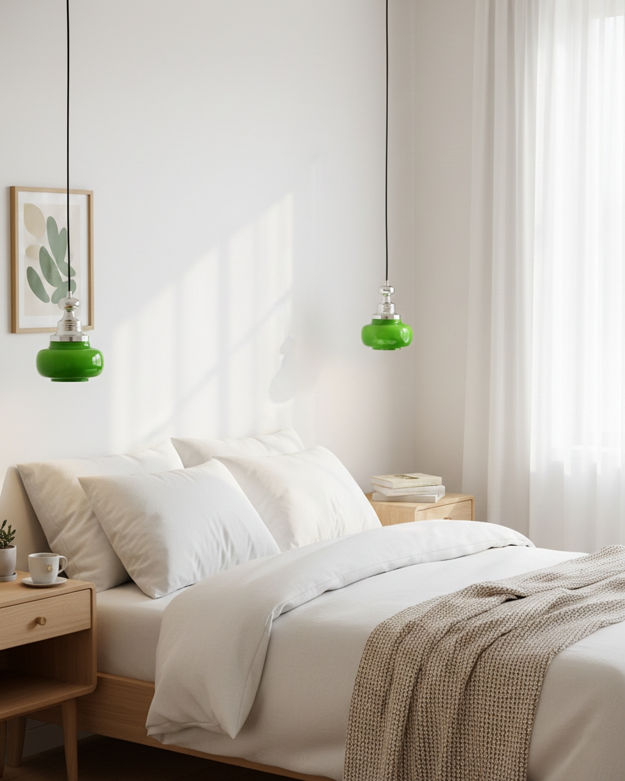 Jade Pulse Pendant Lamp D339