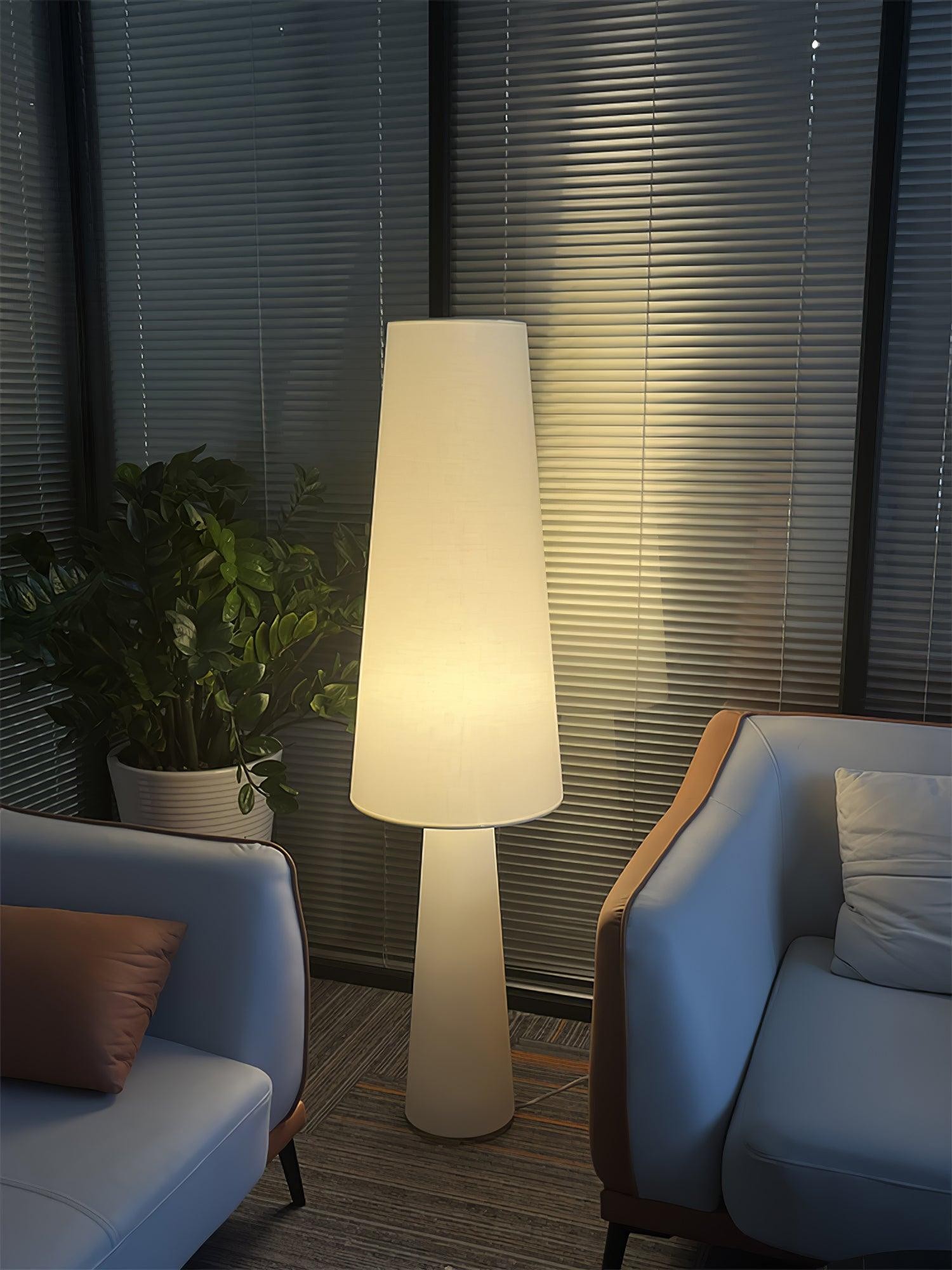 Column Fabric Floor Lamp Suitable For Living Room K328
