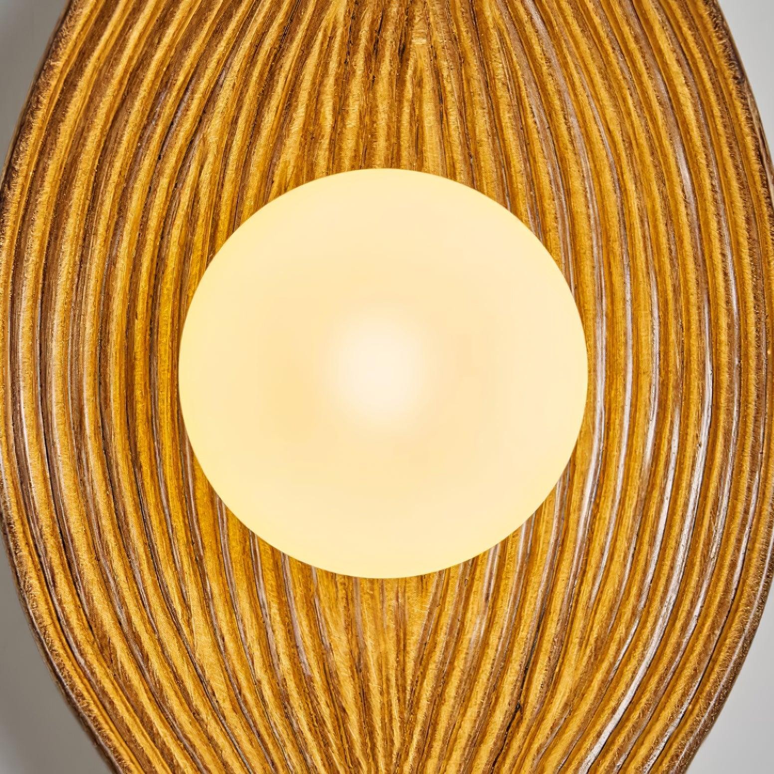 Contemporary Nordic Leaf Resin Wall Light K448