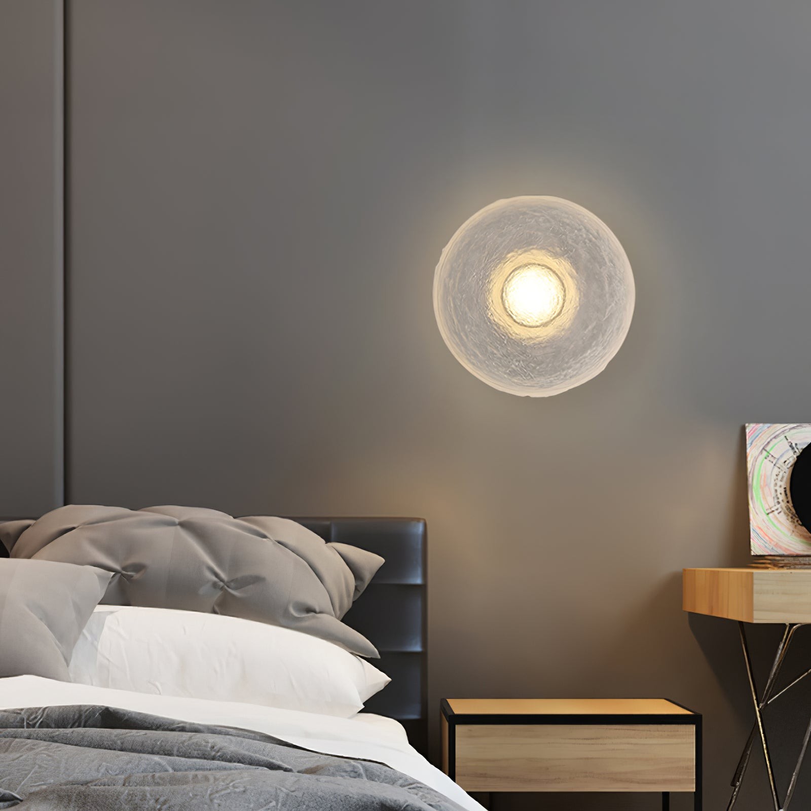 Eclipse Resin Wall Lamp K1013