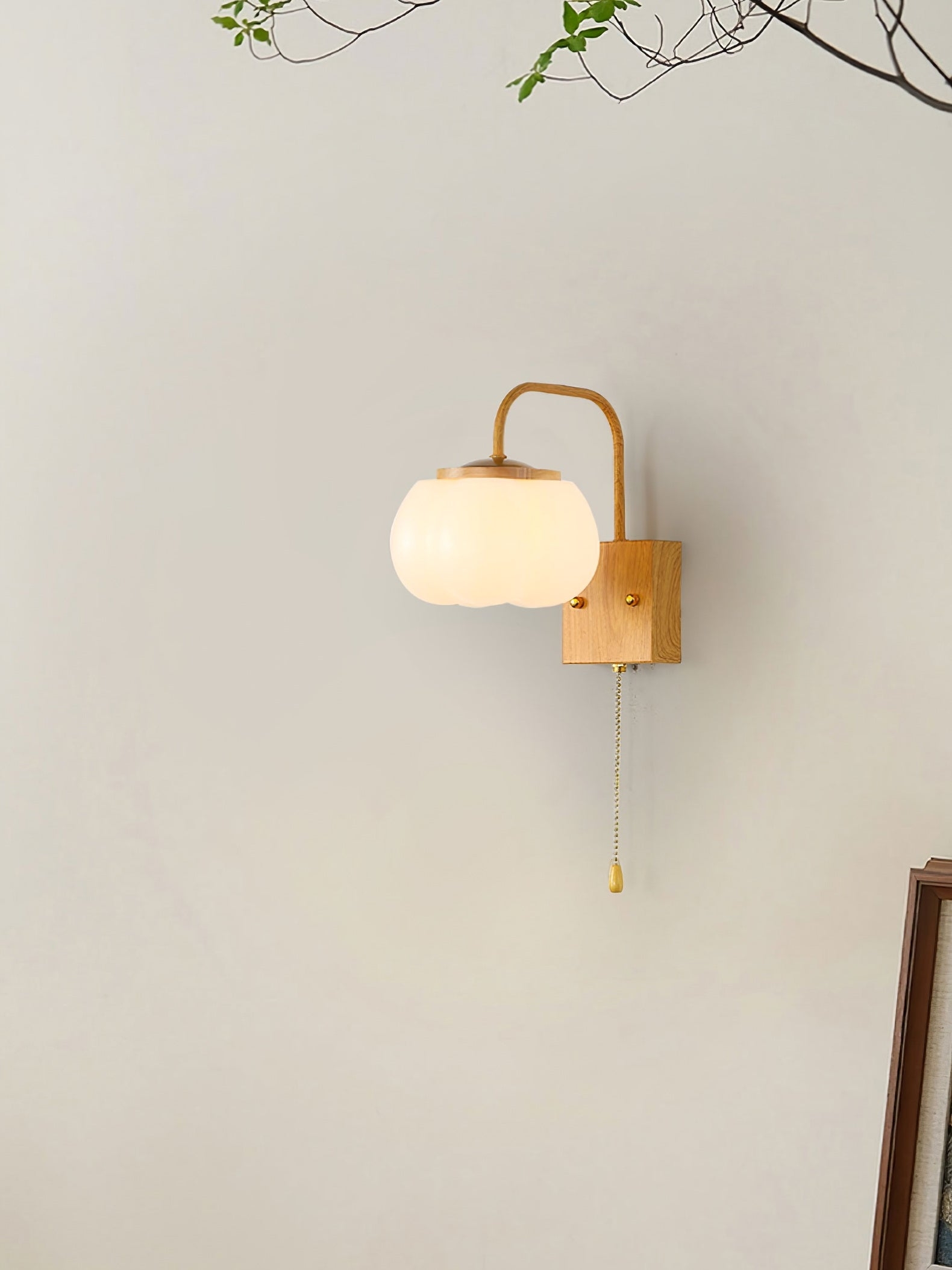 Kapok Flower Wall Lamp D419