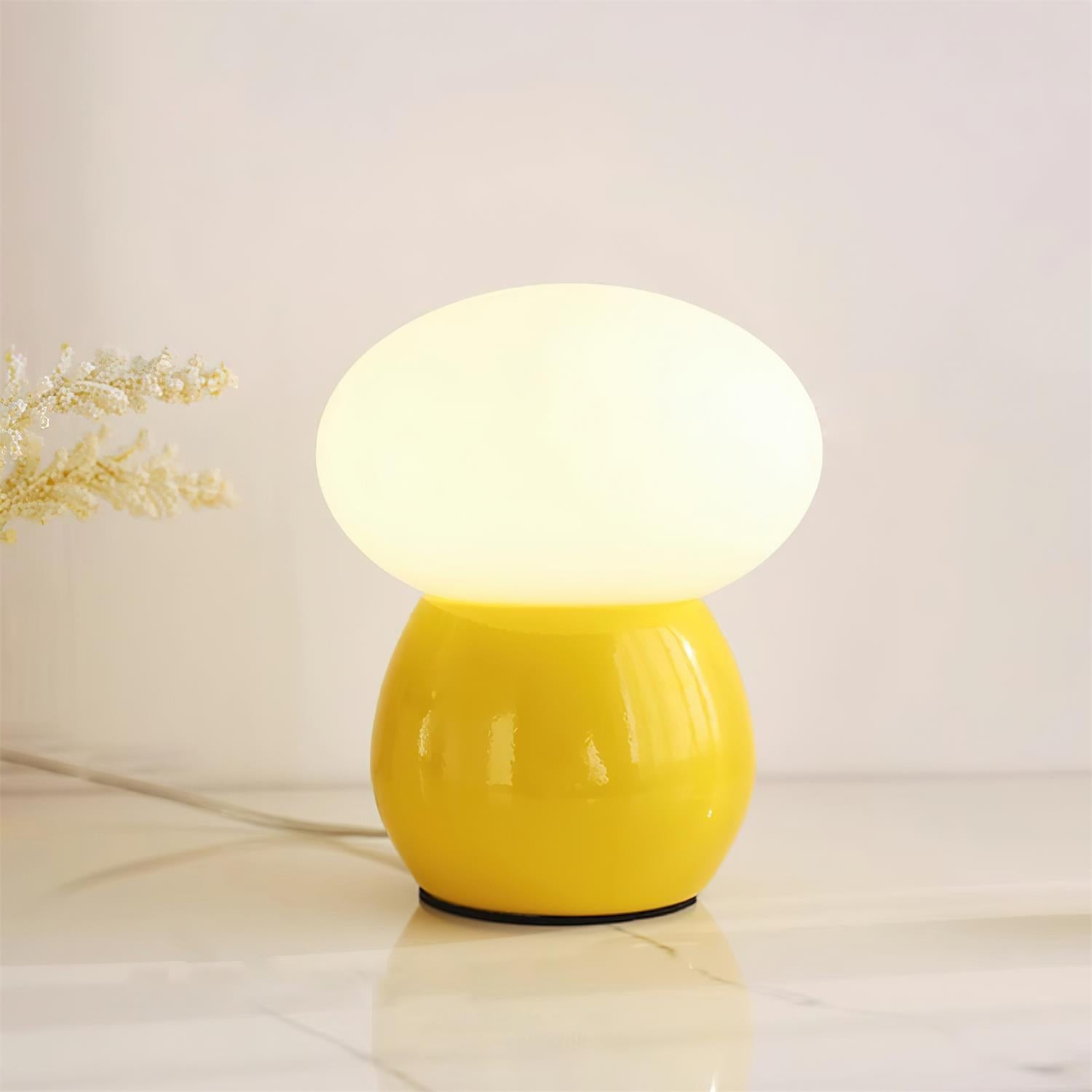 Modern Cream Style Mushroom Table Lamp K684