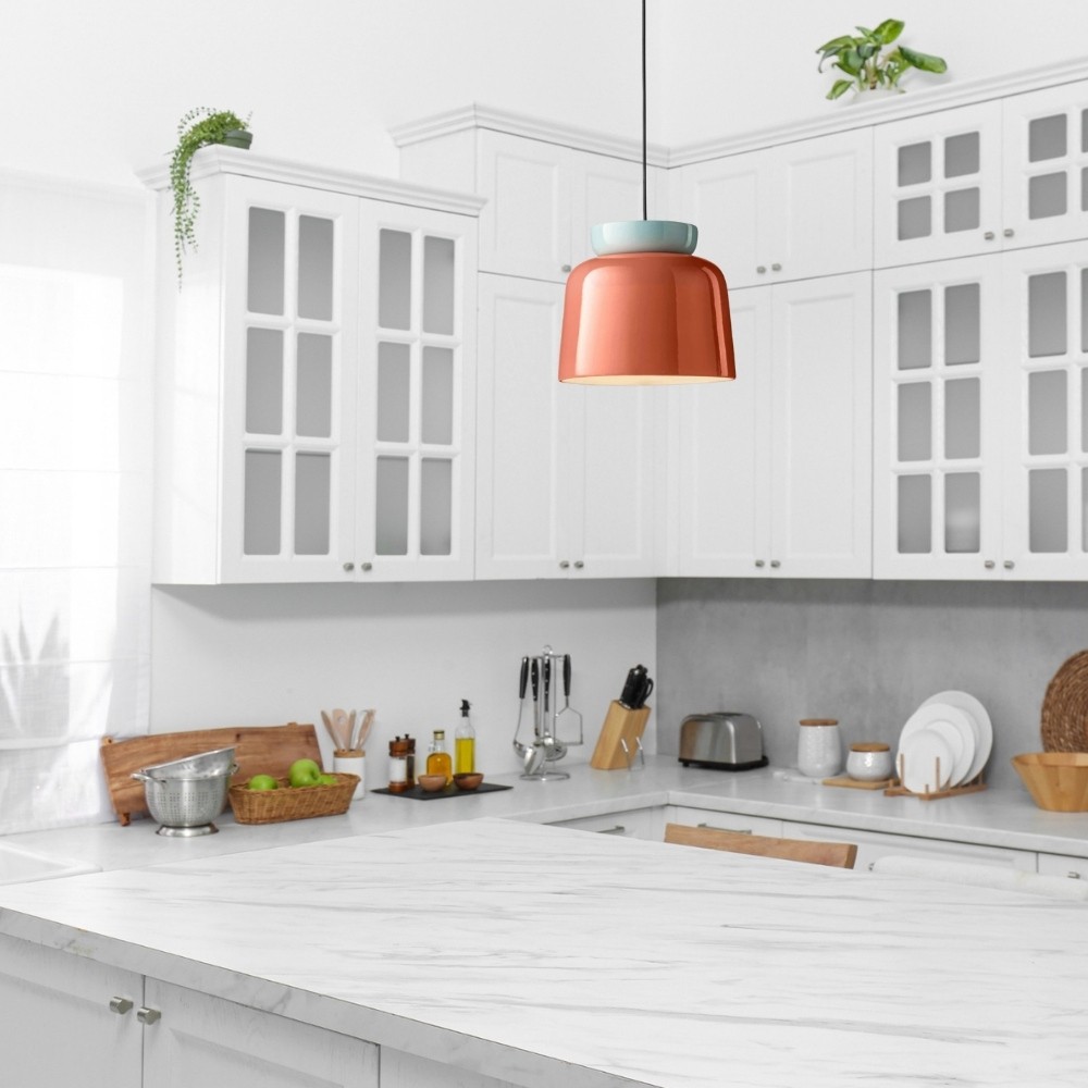 Scandinavian Corcovado Stained Pendant Light K909