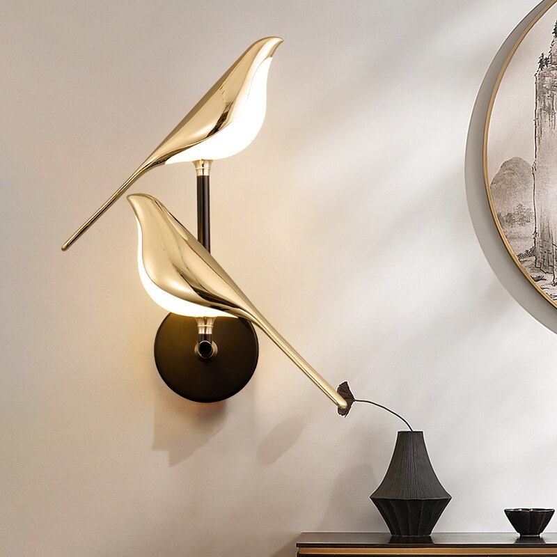 LumiVogel - Modern Bird Shape Wall Lamp D770