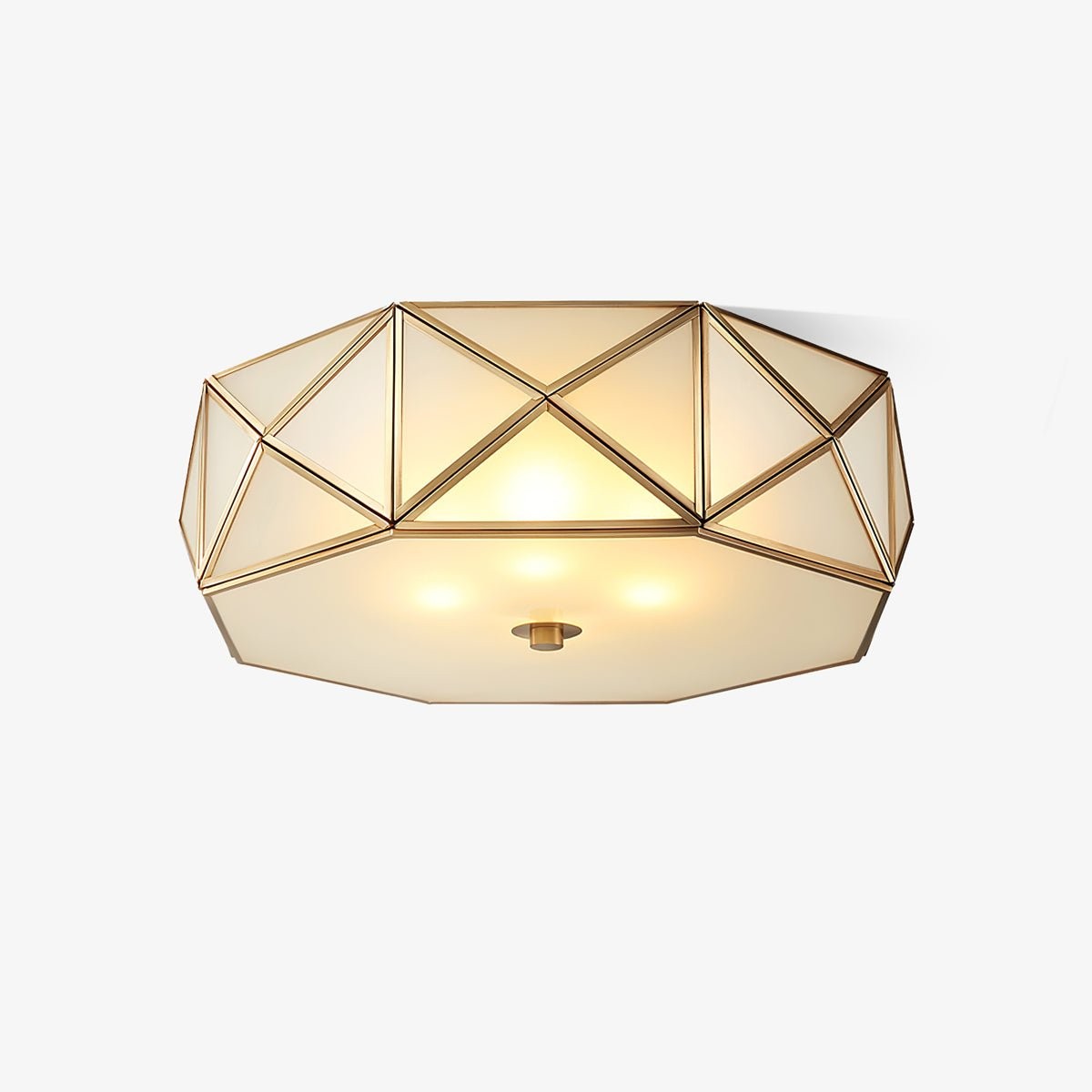 Geometric Shaped Flush Ceiling Light K402
