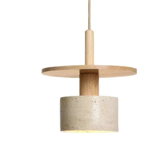 Travertine Vintage Retro Style Pendant Light D924