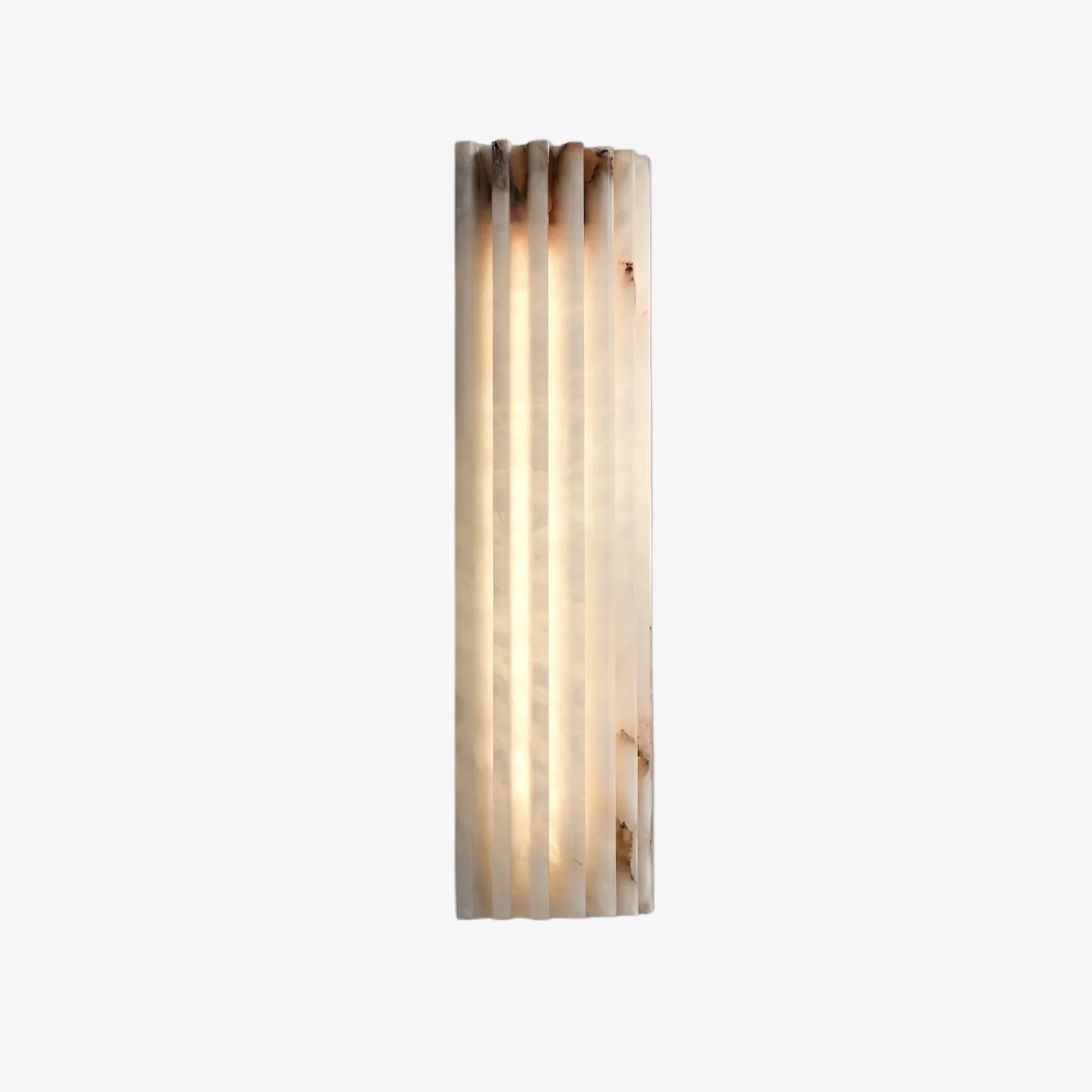 AlaVelle Contemporary Alabaster Wall Lamp - Minimalist Wall Light for Bedrooms and Hallways K2307