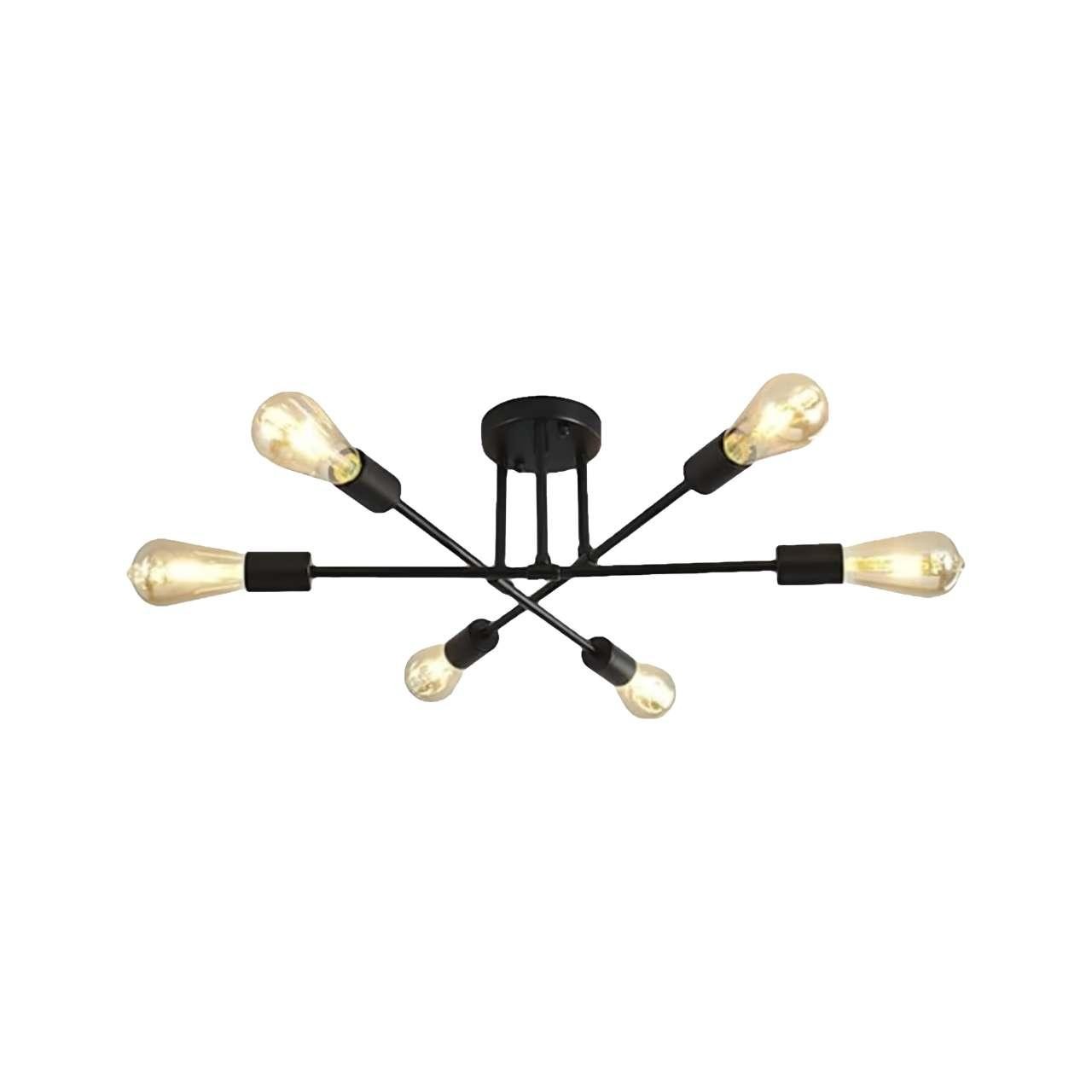 Nordic Semi Flush Mount Sputnik Ceiling Lamp K115