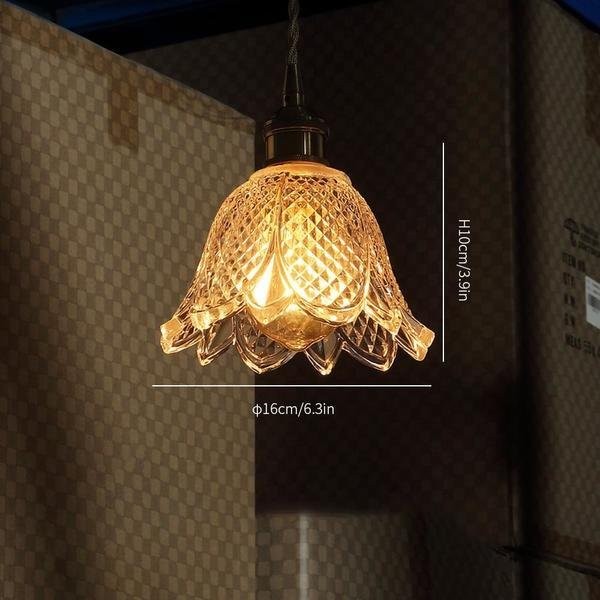 Clear glass pendant lights series