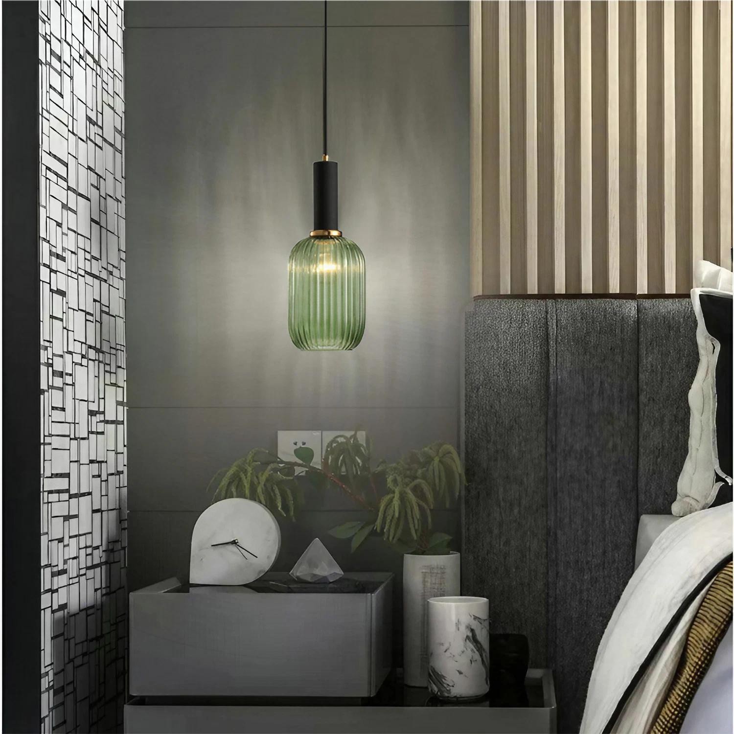 Vintage Design Stained Glass Pendant Light K67