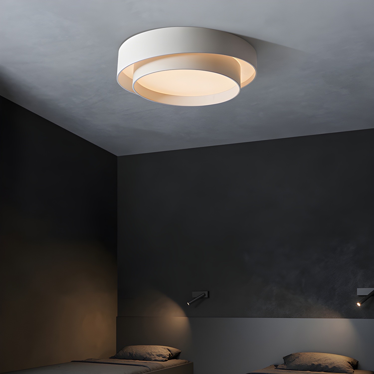 Modern Minimalist Melody Disc Ceiling Light K47