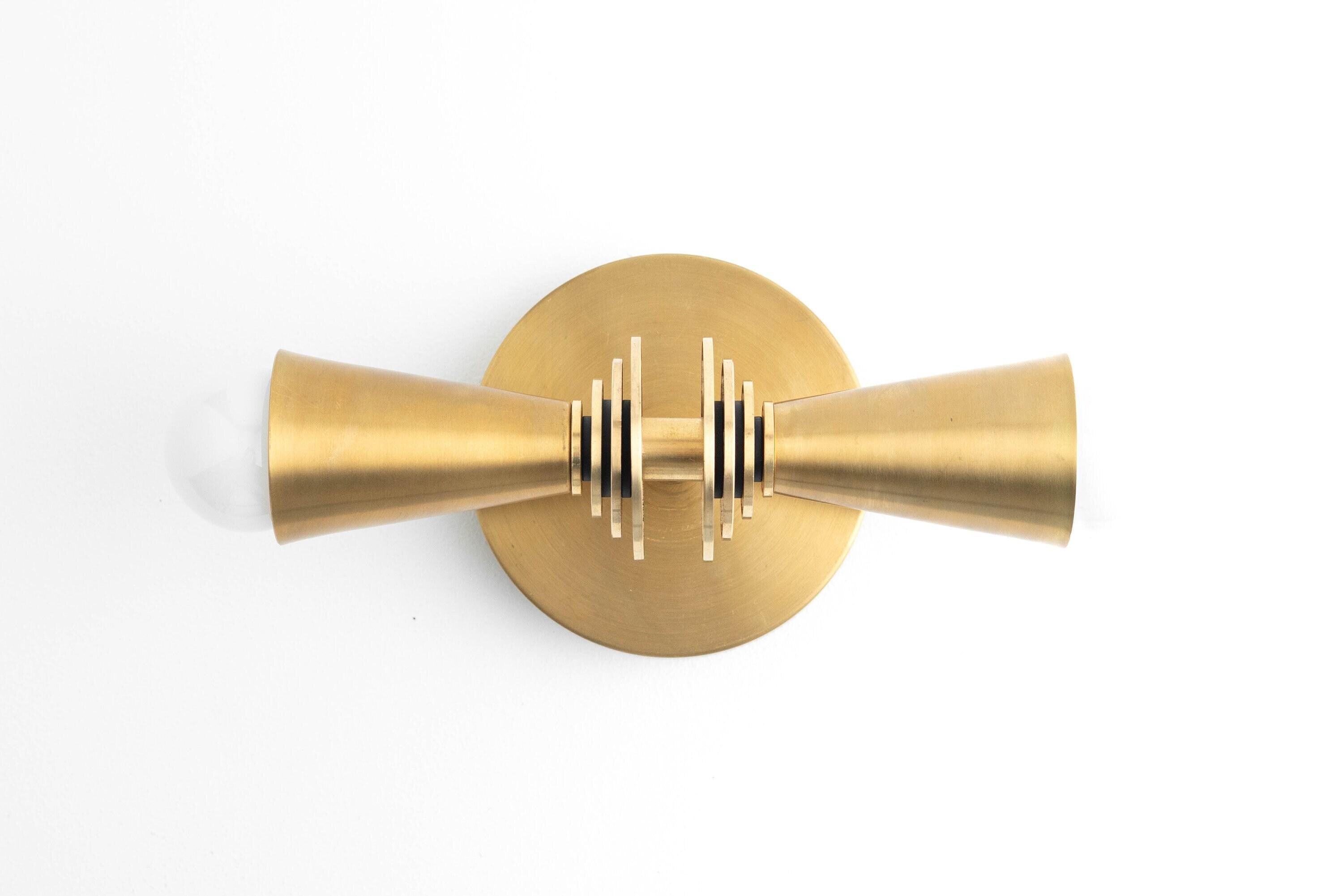 Pyralis Cone Art Deco Wall Light - Multi-Directional Sconce for Vanity or Wall K1485
