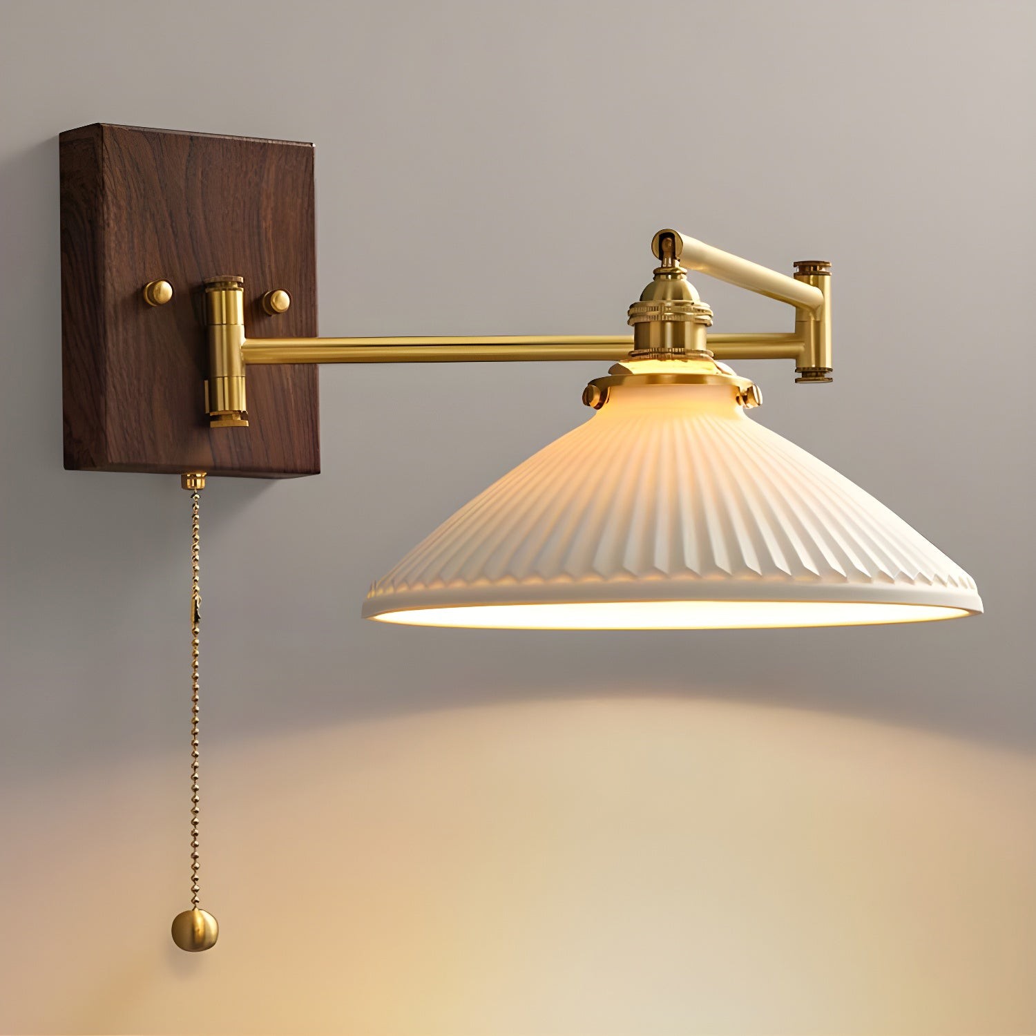 Ceramic Geometry Wall Lamp K312