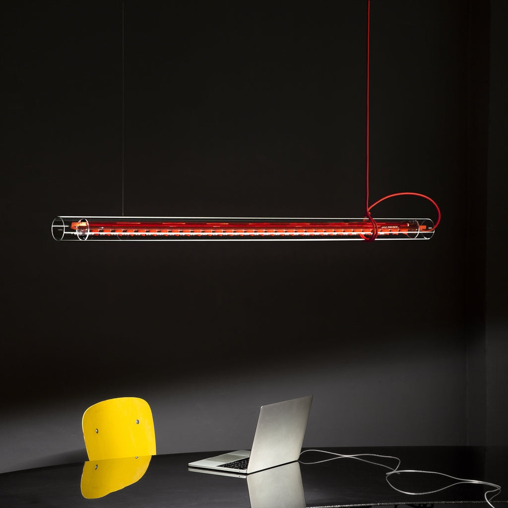 Tubular Linear LED Pendant Lamp D696