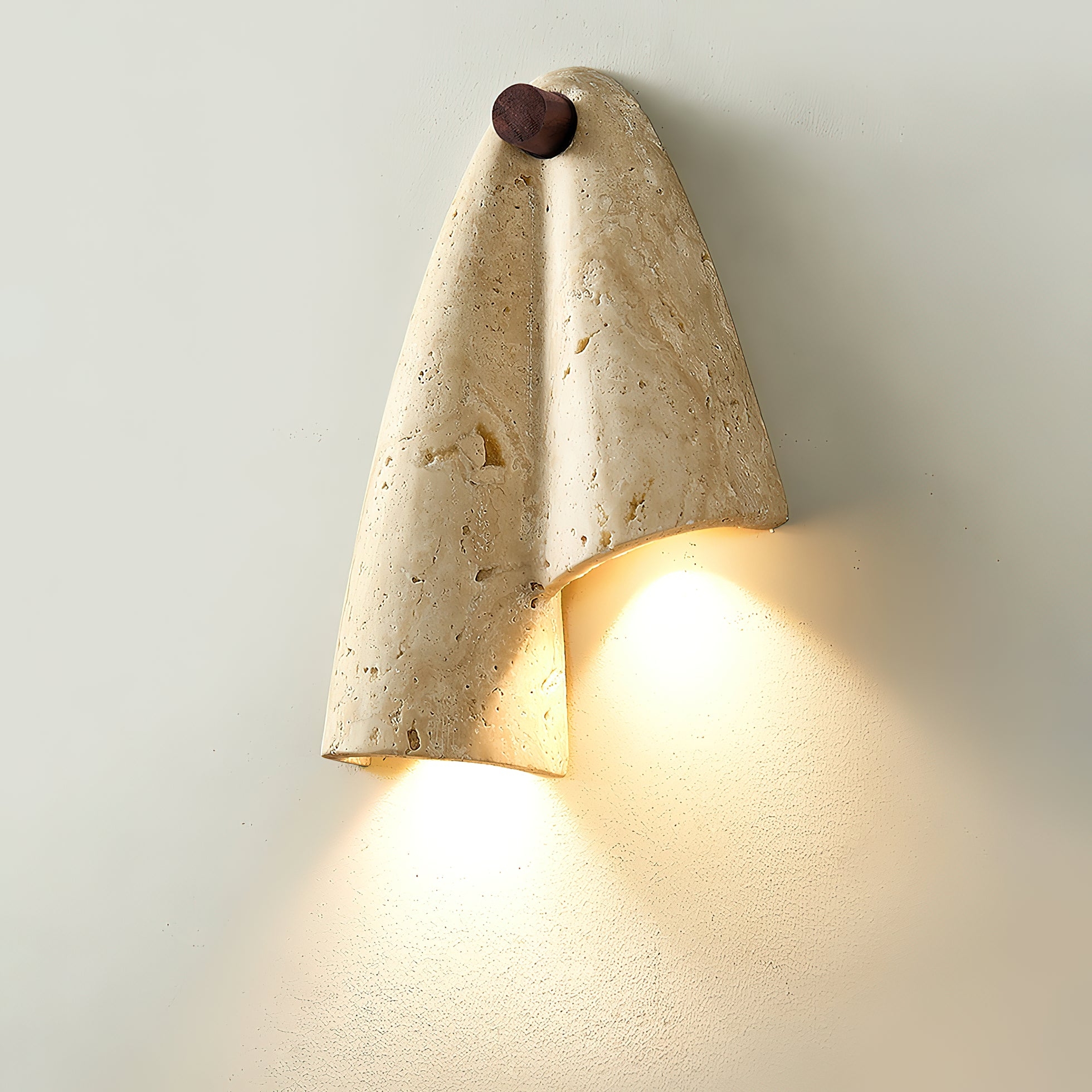 Pearlmont Travertine Wall Lamp D764