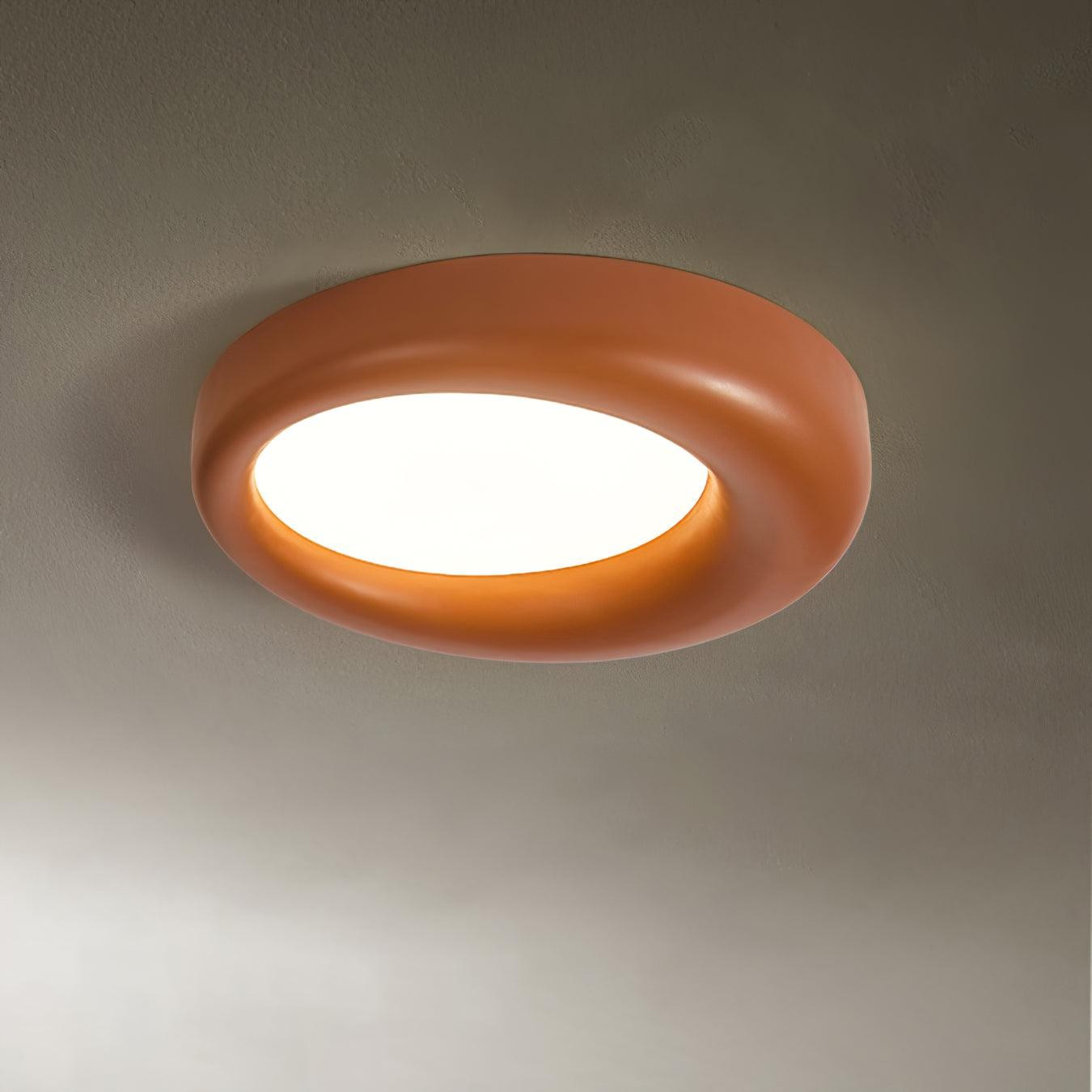 Center Offset Concentric Circle Acrylic Ceiling Lamp K2372