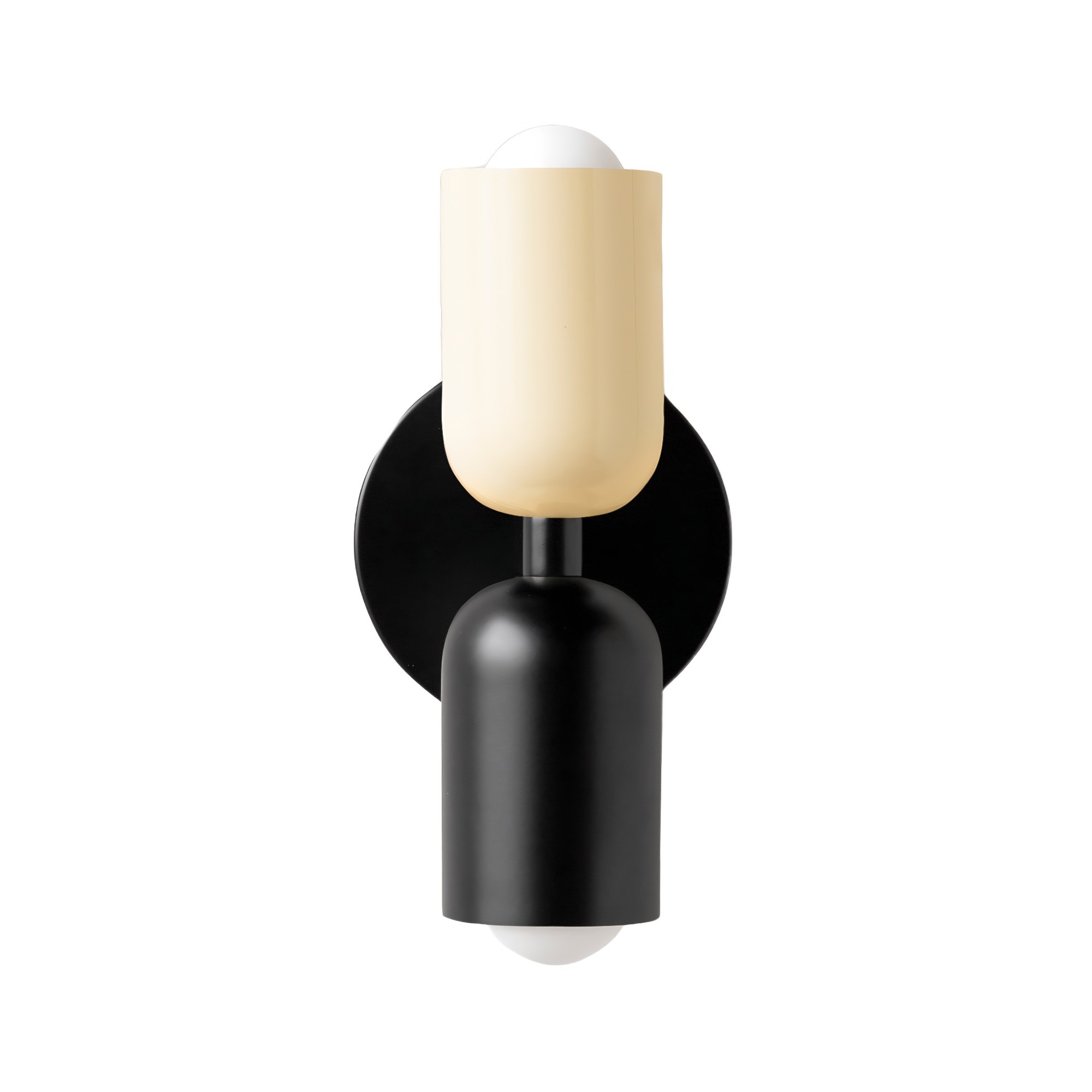 Elegant Up Down Wall Sconce - Bauhaus Double Heads Wall Light for Bedroom and Lounge