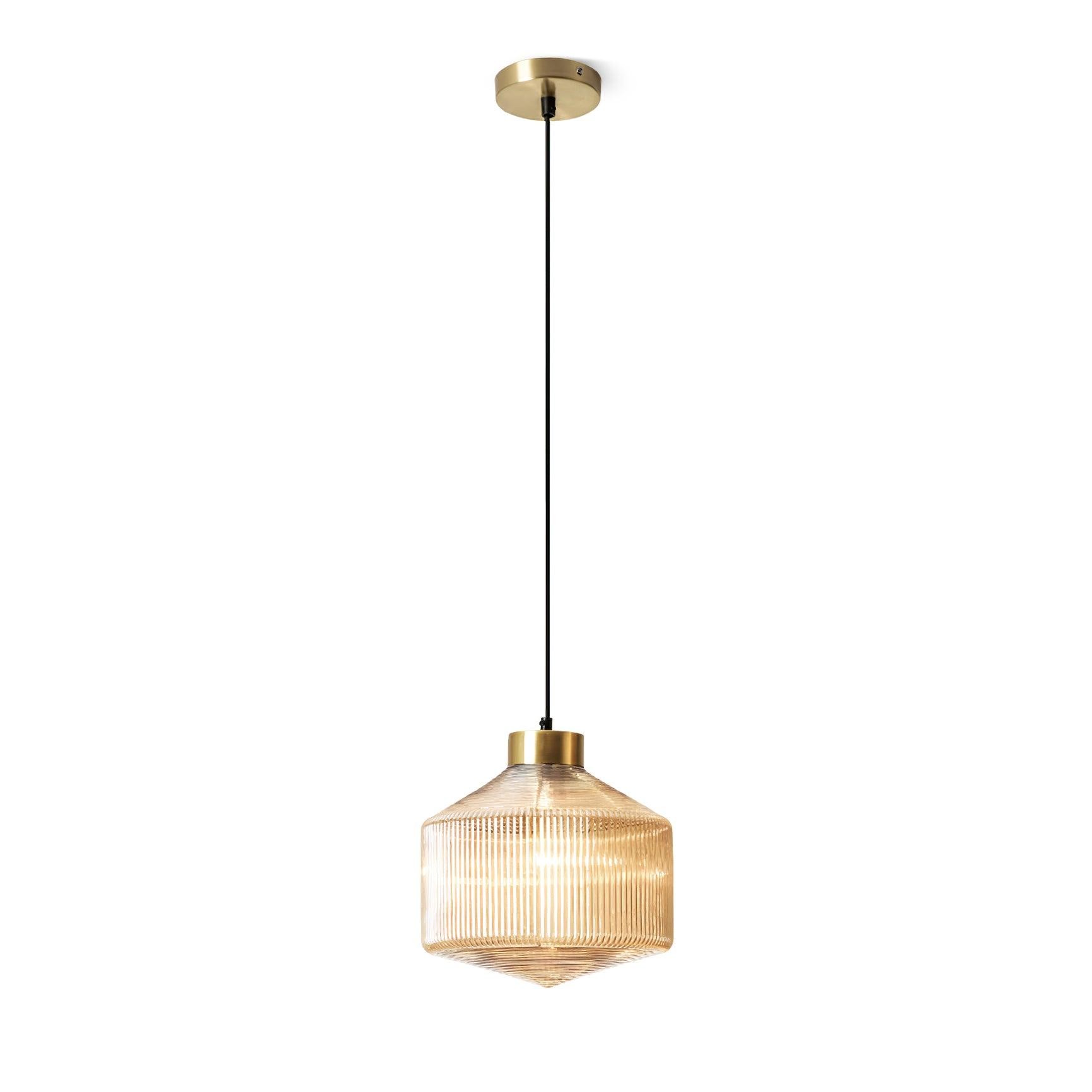 Striped Spinning Top Pendant Light K678