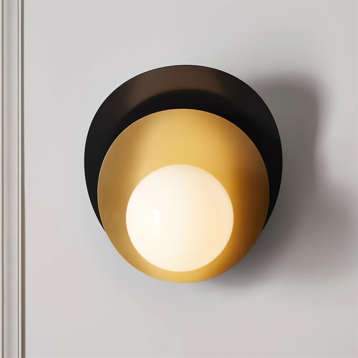 Nordic Minimalist Geometry Globe Wall Lamp K738