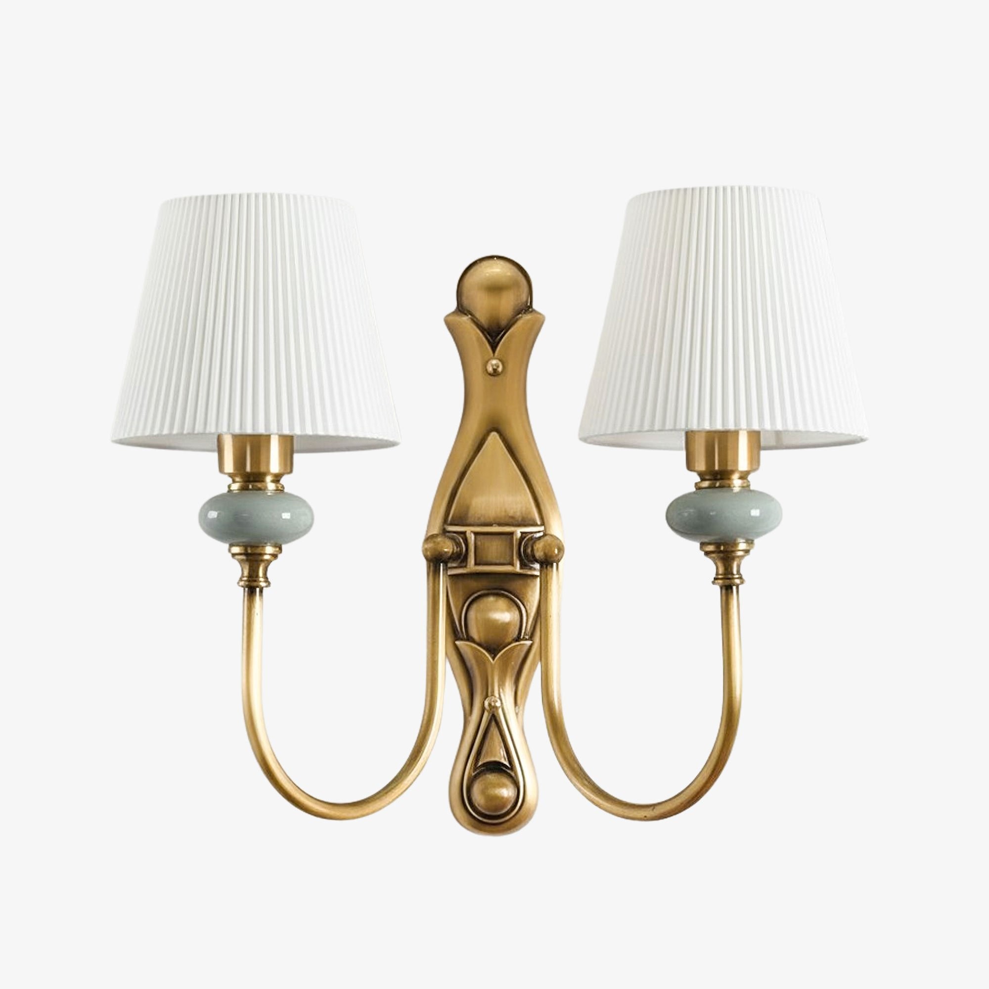 Rowanea Retro Fabric Wall Lamp - Elegant Fixture for Bedroom and Hallway K2214