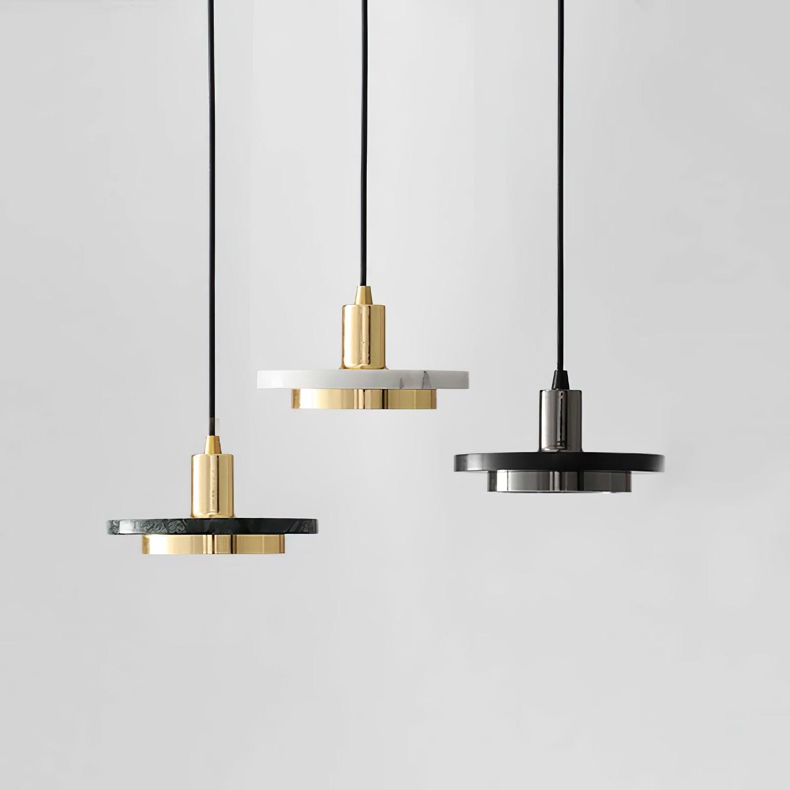 Double Circle Pendant Light K357